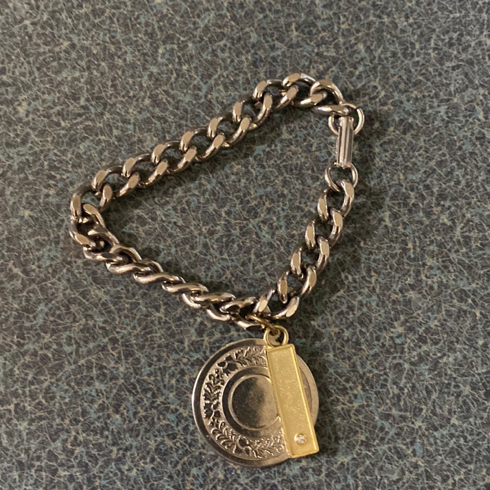 WW Charm Bracelet Silver and Gold 7”